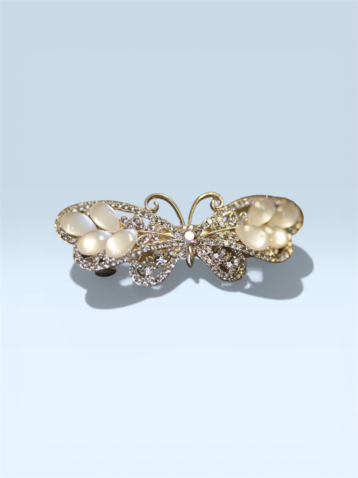 Pearl Butterfly Hair Clip
